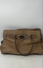 Load image into Gallery viewer, Michael Kors Womens Beige Inner Pockets Double Handle Shoulder Handbag
