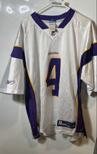 Load image into Gallery viewer, Reebok Mens White Minnesota Vikings Brett Favre #4 Football-NFL Jersey Size XL
