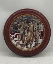 Load image into Gallery viewer, Vintage The Franklin Mint Fine Porcelain The Official Friends Veterans Plate
