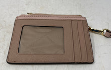 Load image into Gallery viewer, Michael Kors Womens Pink Detachable Strap Credit Card Slots Wristlet Wallet
