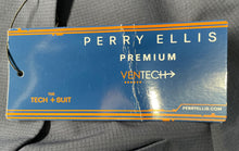 Load image into Gallery viewer, Perry Ellis Mens Dark Blue Slim Fit Ventech Two-Button Blazer Size 44L With Tag

