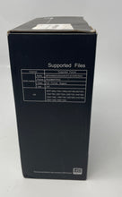 Load image into Gallery viewer, Unbranded Black High Resolution Manual Focus LED Projector In Box
