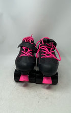Load image into Gallery viewer, Pacer Unisex GTX-500 Black Pink Lace-Up Adjustable Strap Roller Skates Size 10
