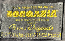 Load image into Gallery viewer, Borgazia Womens Black Faux Fur Long Sleeve Double-Breasted Pea Coat Size 12
