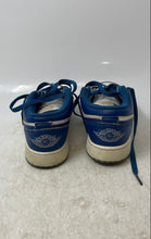 Load image into Gallery viewer, Nike Kids Air Jordan 1 Low FN9137-141 White Blue Lace-Up Sneaker Shoes Size 4Y
