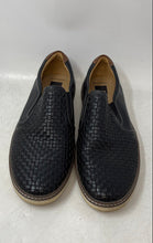 Load image into Gallery viewer, Johnston &amp; Murphy Mens McGuffey 2 Black Woven Leather Slip-On Loafer Shoes 10M
