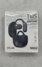 Load image into Gallery viewer, TWS M62 HD Stereo Sound Quick-Pair Technology Noise Reduction Wireless Earphones
