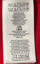 Load image into Gallery viewer, Michael Kors Womens Red Long Sleeve Round Neck Zip Shoulder Blouse Top Size M
