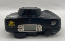 Load image into Gallery viewer, Pentax IQZoom 120 Black 35mm Autofocus Point &amp; Shoot Film Camera Not Tested
