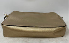 Load image into Gallery viewer, Michael Kors Womens Jet Set Gold-Tone Leather Adjustable Strap Crossbody Bag
