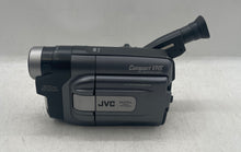 Load image into Gallery viewer, JVC GR-AXM310 Gray 320X Digital Zoom Compact VHS Camcorder In Case Untested
