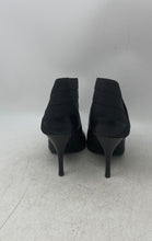 Load image into Gallery viewer, Calvin Klein Womens Hadrian E7006 Black Pull-On Ankle Booties Heels Size 7.5 M
