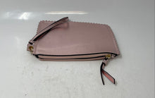 Load image into Gallery viewer, Victoria Secret Womens Pink Metallic Leather Zipper Wristlet Wallet
