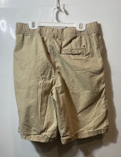 Load image into Gallery viewer, Tommy Hilfiger Boys Khaki Flat Front Drawstring Bermuda Shorts Size L 14/16
