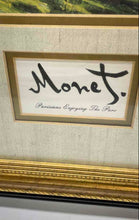 Load image into Gallery viewer, Monet Wall Hanging Home Decor Parisian Scene Square Framed Art Painting
