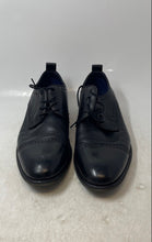 Load image into Gallery viewer, Steve Madden Mens Black Leather Cap Toe Lace-Up Oxford Dress Shoes Size 11
