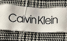Load image into Gallery viewer, Calvin Klein Womens Gray Black Plaid Elastic Waist Pull-On Ankle Pants No Size
