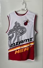 Load image into Gallery viewer, NBA Mens White Miami Heat Basketball Sleeveless Jersey Size Large
