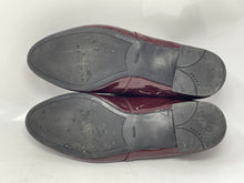Load image into Gallery viewer, Authentic Prada Womens Burgundy Patent Leather Derby Shoes Size EUR 37 Damaged
