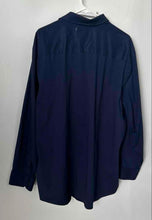 Load image into Gallery viewer, Alfani Mens Blue Long Sleeve Collared Regular Fit Dress Shirt Size XL 17-17.5
