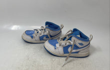 Load image into Gallery viewer, Nike Kids Air Jordan 1 Mid FZ3931-114 Blue White Lace-Up Sneaker Shoes Size 9C
