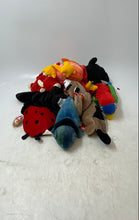 Load image into Gallery viewer, Lot Of 10 Pcs Mixed Variety Ty Beanie Baby Collection Plush Toys With Tags
