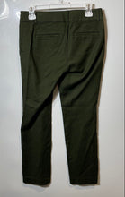 Load image into Gallery viewer, Loft Womens Green Pockets Stretch Straight Leg Trousers Pants Size 2
