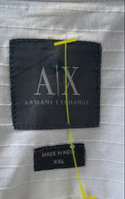 Load image into Gallery viewer, Armani Exchange Mens Off-White Long Sleeve Collared Button-Up Shirt Size XXL
