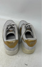 Load image into Gallery viewer, Nike Womens Air Force 1 Low AR0642-001 White &amp; Gold Sneaker Shoes Size 7.5
