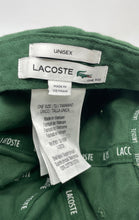 Load image into Gallery viewer, Lacoste Unisex Green Crocodile Embroidered Adjustable Baseball Cap One Size
