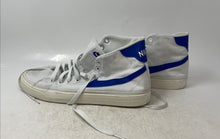 Load image into Gallery viewer, Nike Womens Court Legacy Mid DD0161-102 White Blue Lace-Up Sneakers Shoes Sz 10
