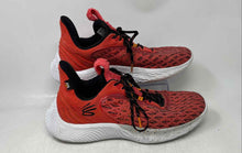 Load image into Gallery viewer, Under Armour Unisex Curry Flow 9 Red Black Lace-Up Sneaker Shoes Size M12 W13.5
