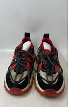 Load image into Gallery viewer, Javi Mens Edge Red Black White Low Top Lace-Up Sneaker Shoes Size 9
