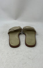 Load image into Gallery viewer, Cole Haan Womens Flynn Slotted W32123 Gold Leather Slip-On Slide Sandals Size 8B
