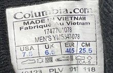 Load image into Gallery viewer, Columbia Mens Coretek II YM5347-078 Gray Waterproof Hiking Boots Size 7.5
