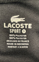 Load image into Gallery viewer, Lacoste Sport Mens Black Short Sleeve Collared Pullover Polo Shirt Size 5
