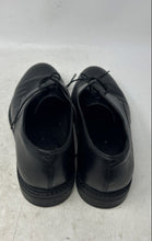 Load image into Gallery viewer, Zara Mens Black Leather Round Toe Lace-Up Oxford Dress Shoes Size 40
