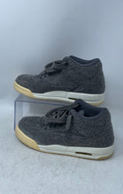 Load image into Gallery viewer, Nike Kids Air Jordan 3 Retro 861427-004 Gray Sneaker Shoes Size 6Y No Insole
