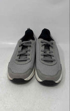 Load image into Gallery viewer, George Mens Gray White Black Knit Low Top Slip-On Sneaker Shoes Size 7.5
