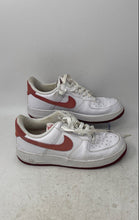 Load image into Gallery viewer, Nike Womens Air Force 1 07 FQ7626-100 White Red Tennis Sneaker Shoes Size 8
