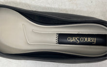 Load image into Gallery viewer, Franco Sarto Womens Christina Black Leather Slip-On Closed Toe Ballet Flat Sz 7M
