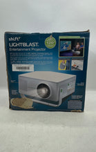 Load image into Gallery viewer, MerchSource Light Blast White Wired Portable Entertainment Projector In Box
