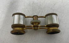Load image into Gallery viewer, Vintage HSPT Optics Mother Of Pearl Compact Binoculars With Case

