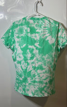 Load image into Gallery viewer, True Religion Mens Green Tie Dye Cotton Crew Neck Pullover T-Shirt Size XL
