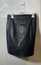Load image into Gallery viewer, Express Womens Black Back-Zip Short Straight &amp; Pencil Skirt Size 4
