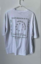 Load image into Gallery viewer, Zara Mens White Short Sleeve Crew Neck Classic Pullover T-Shirt Size XL
