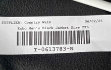 Load image into Gallery viewer, Ecko Unltd. Mens Black Long Sleeve Pockets Full-Zip Utility Jacket Size 2XL

