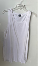 Load image into Gallery viewer, Hugo Boss Mens White Cotton Sleeveless Scoop Neck Pullover Tank Top Size Large
