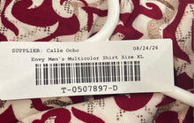 Load image into Gallery viewer, Envy Mens Multicolor Collared Short Sleeve Button-Up Shirt Size XL
