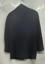 Load image into Gallery viewer, Donna Karan Mens Black Long Sleeve Notch Lapel Three-Button Blazer Size 40/33R
